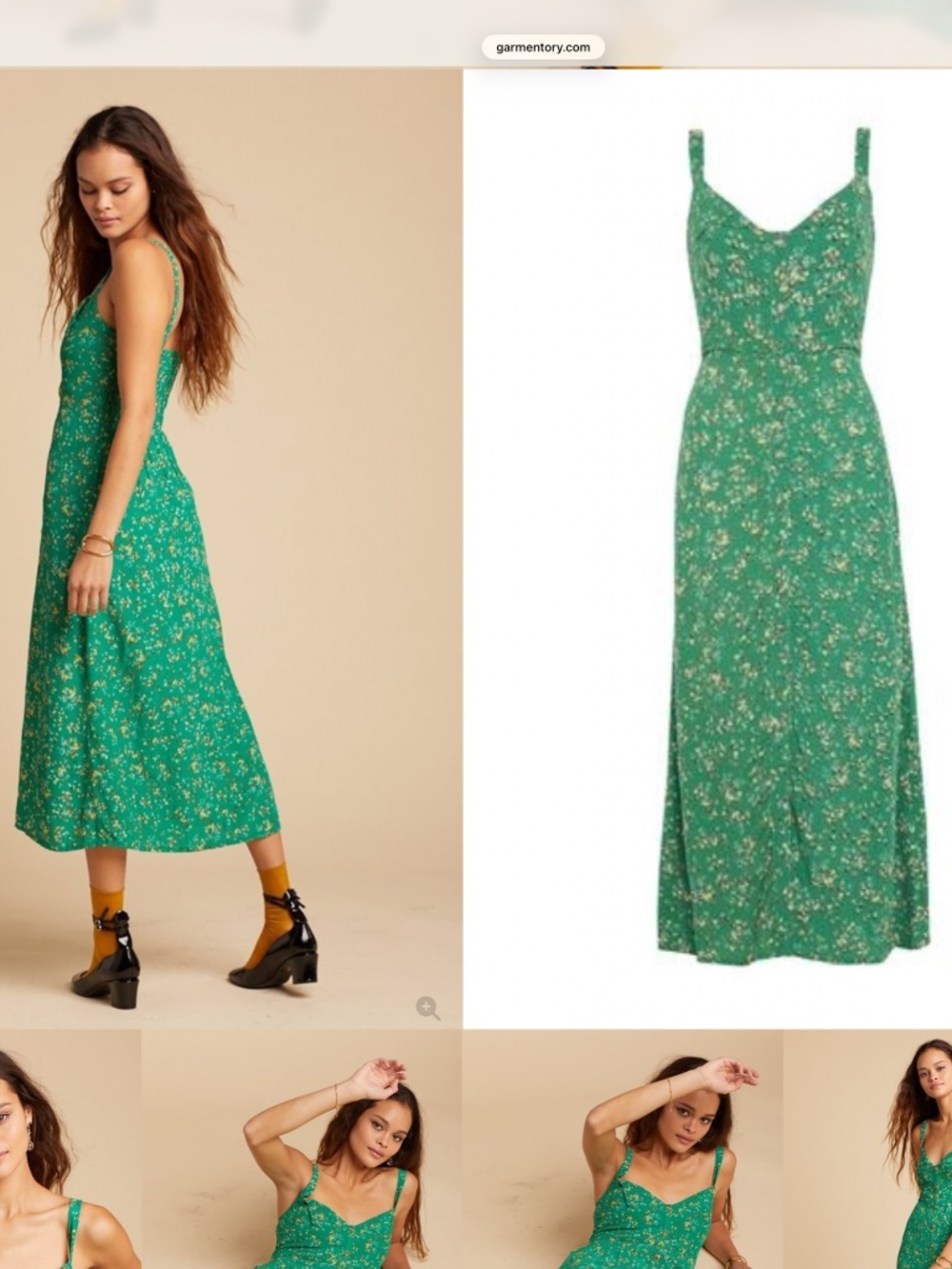 Faithful the Brand Este Midi Dress